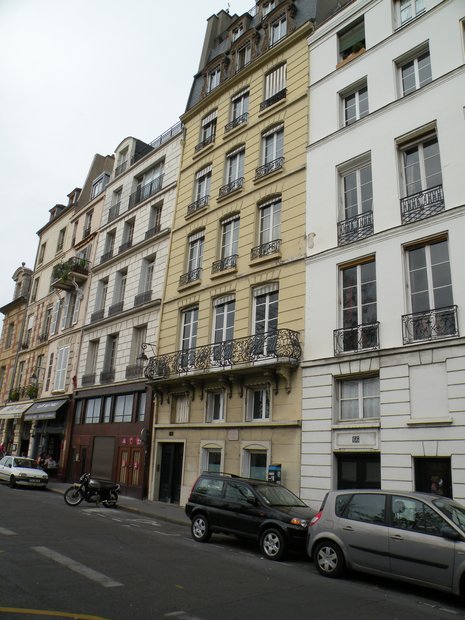 immeuble qui hébergea de 1948 à 1988 la librairie et maison d'édition Martin et Karl Flinker